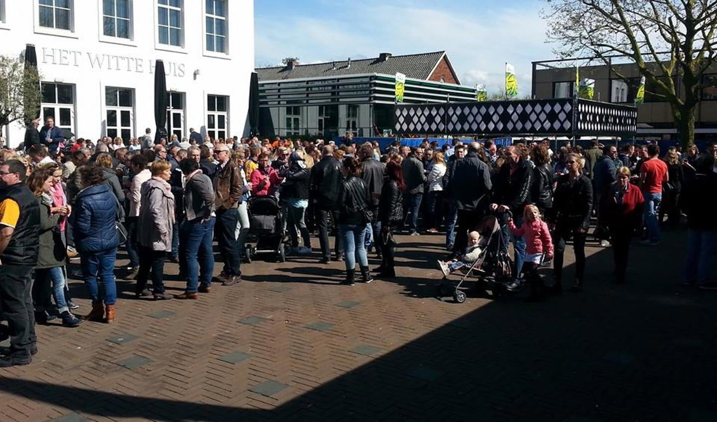 Frisjes, maar gezellig op het Raadhuisplein. Foto: OVP