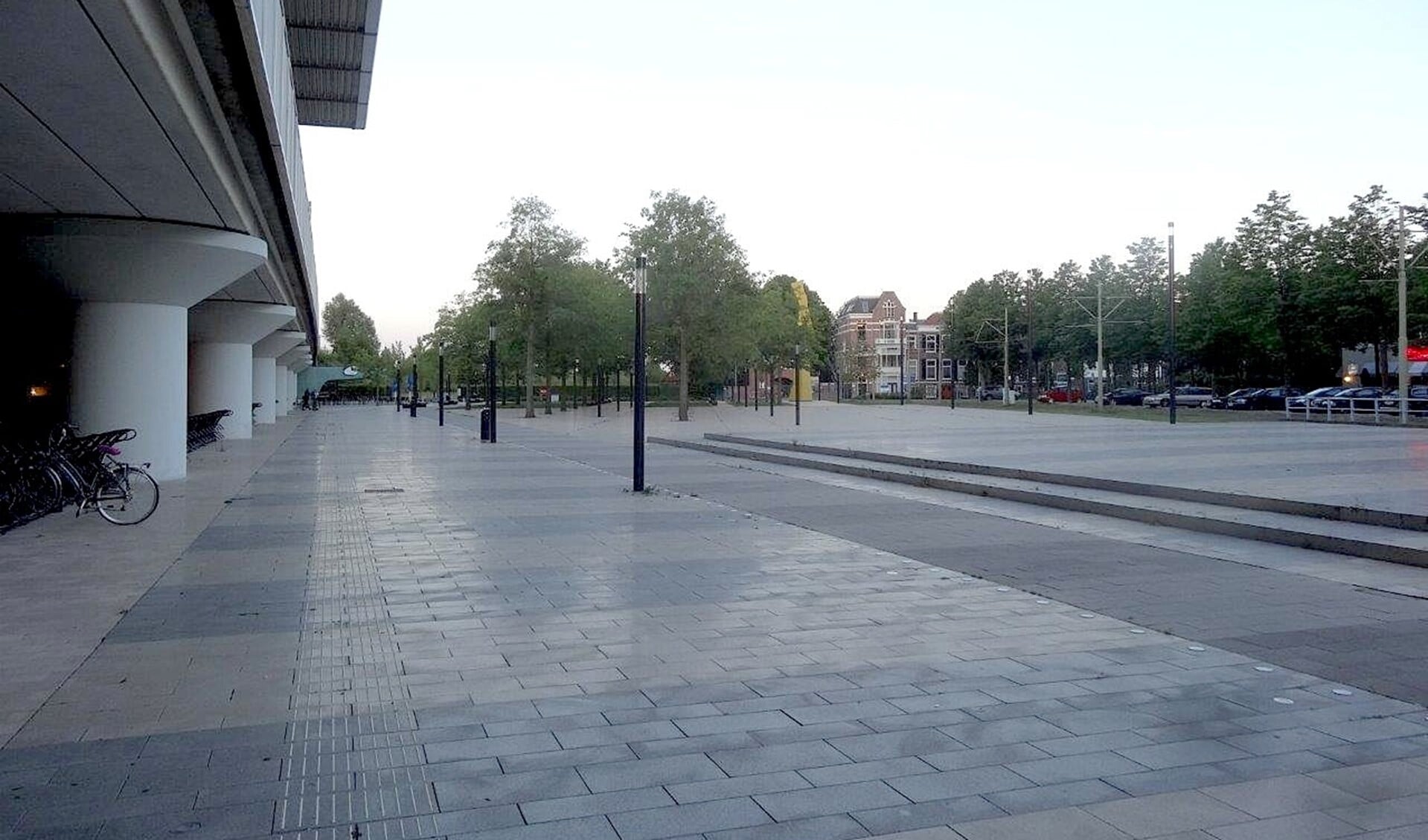 Het MKB wil kleinschalige evenementen op het Stationsplein in Voorburg (foto: Ap de Heus).