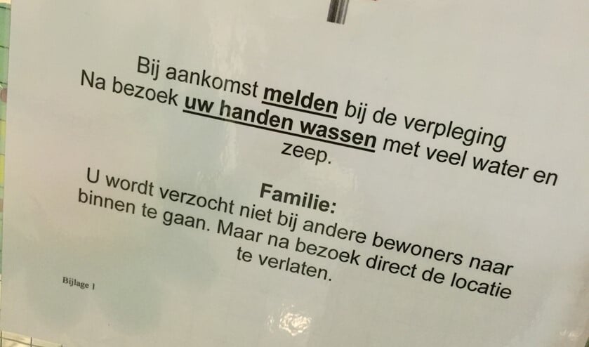 De zorginstelling nam geen enkel risico en hanteerde een strak protocol. Foto: Telstar
