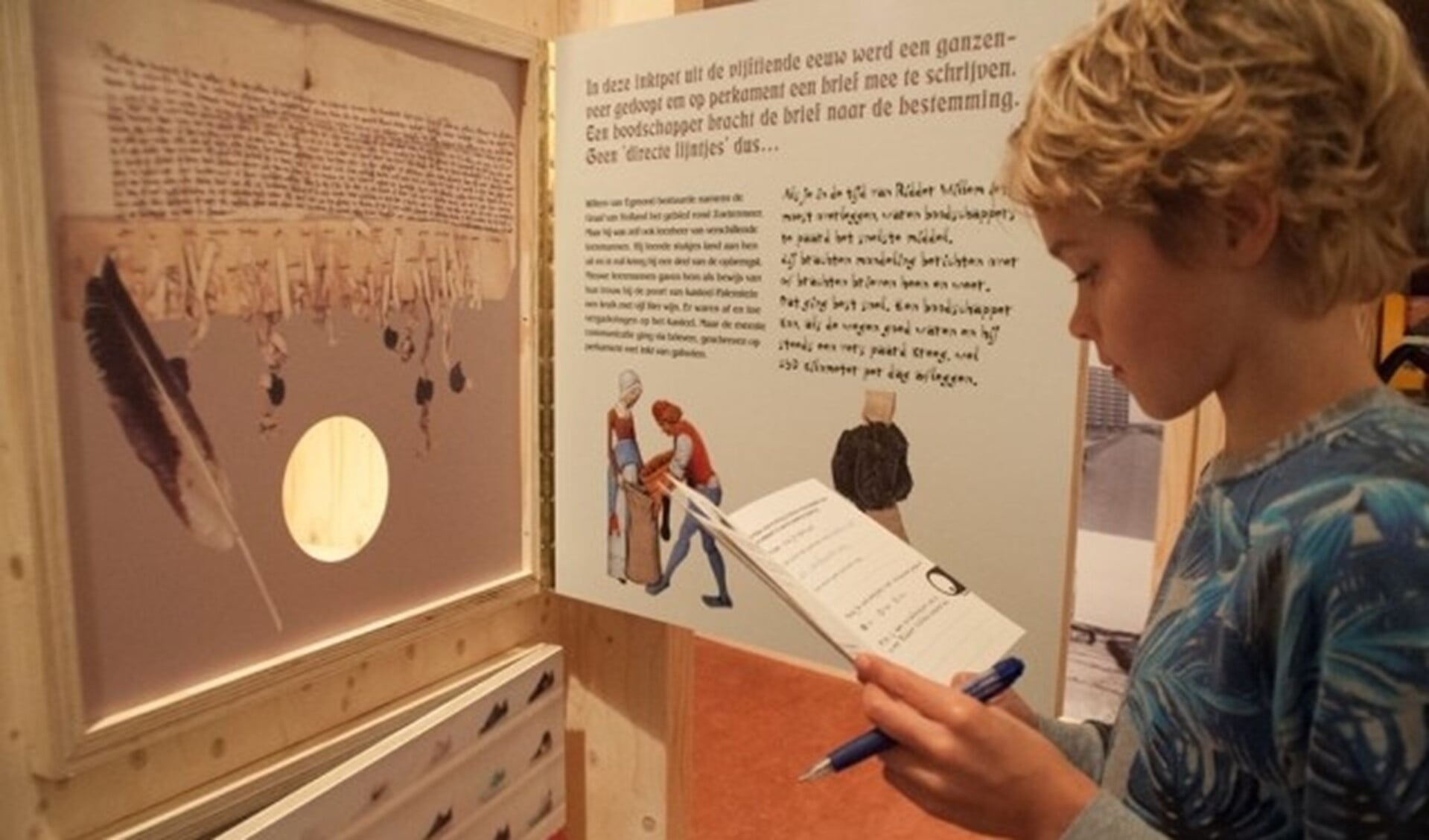 Kinderen kunnen van alles ontdekken in het Stadsmuseum. Foto: PR