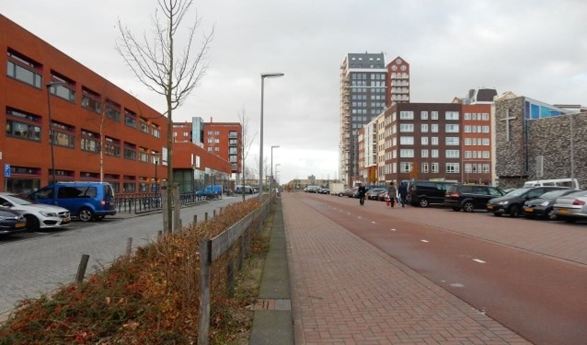 De vechtpartij begon aan het Zanzibarplein. (Foto: Marit Nikerk)