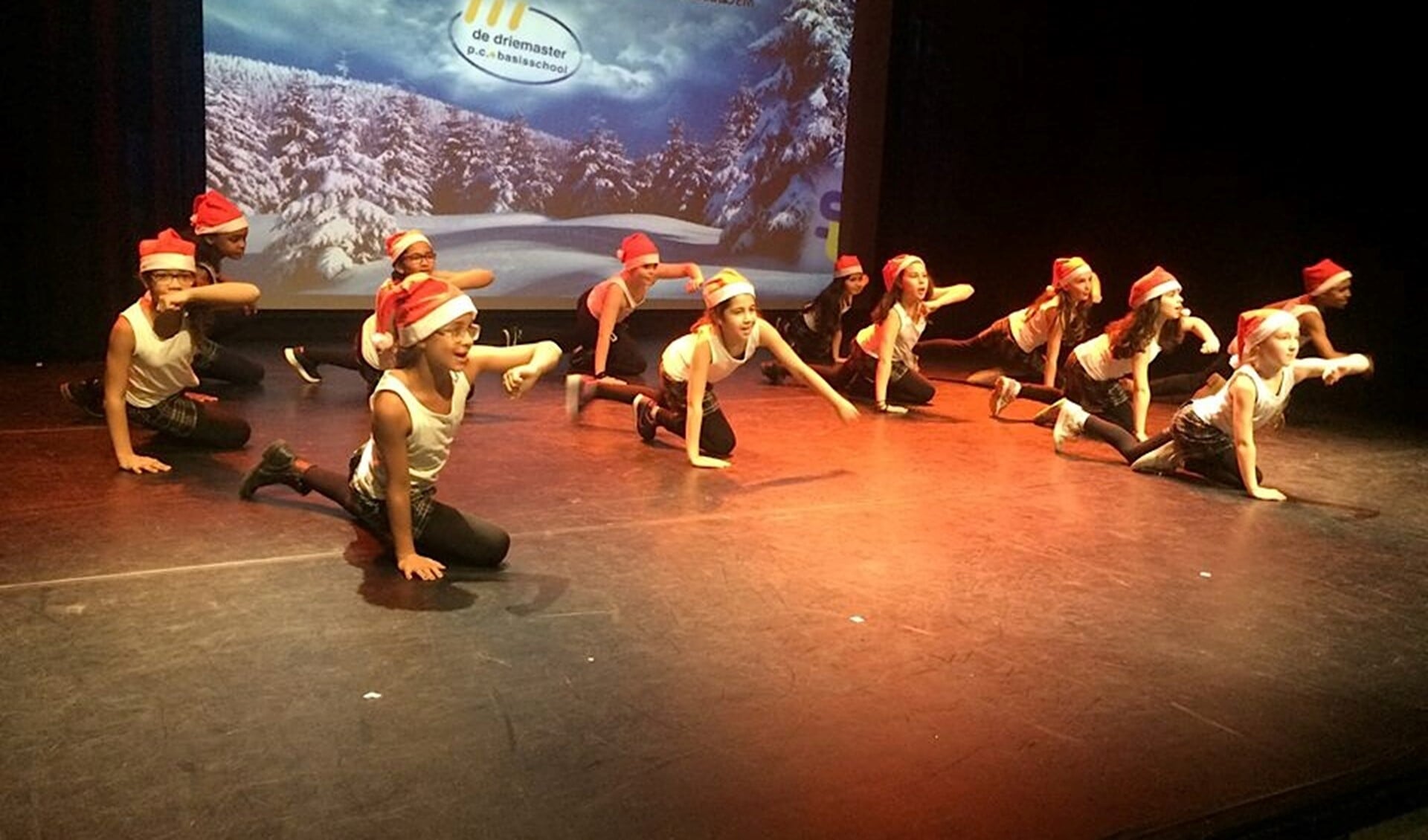 Kinderen van de Brede Scholen zongen, acteerden, dansten en showden hun circuskunsten op het grote podium (foto: SenW).