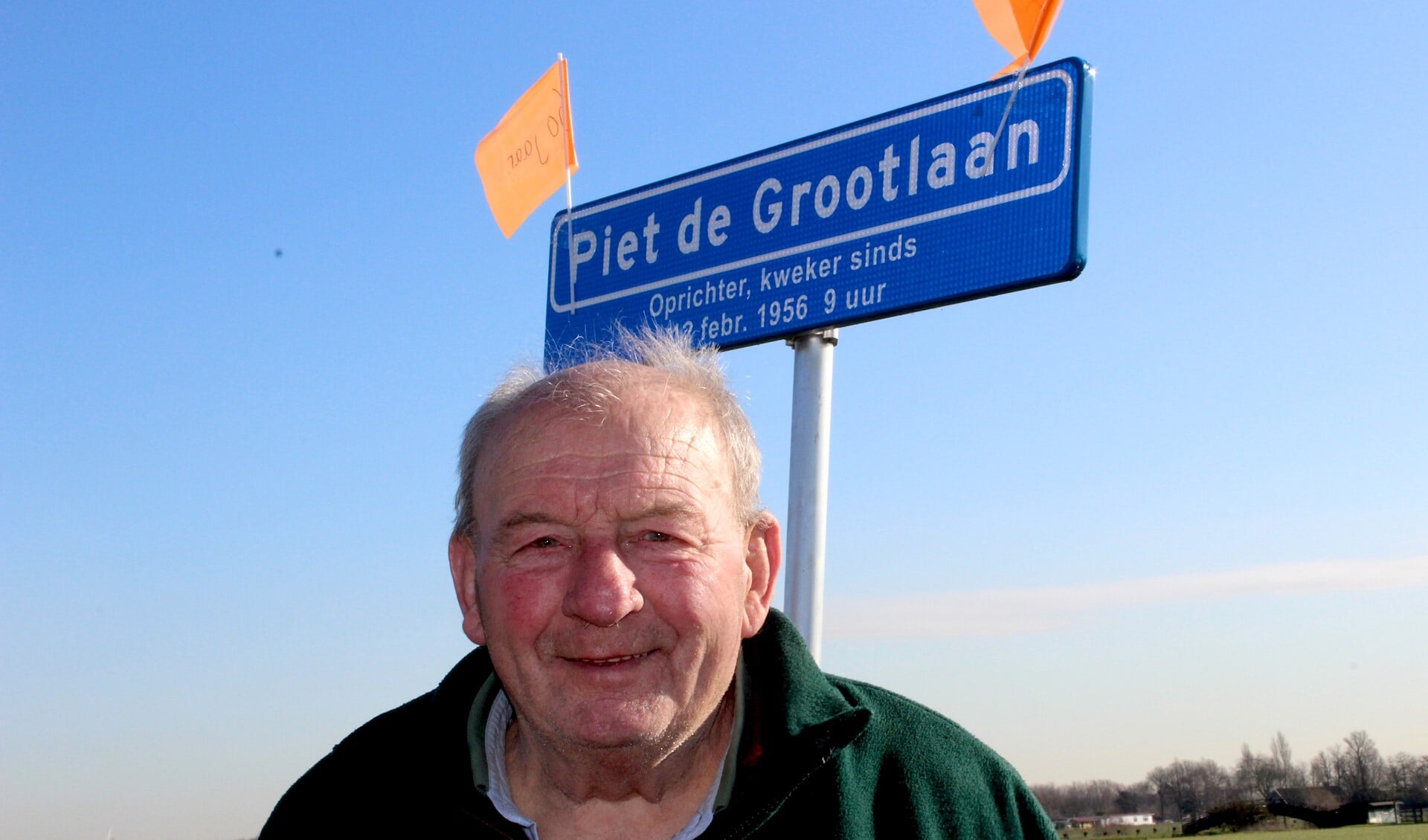 Piet de Groot, 60 jaar tuinder (foto/tekst: Dick Janssen).