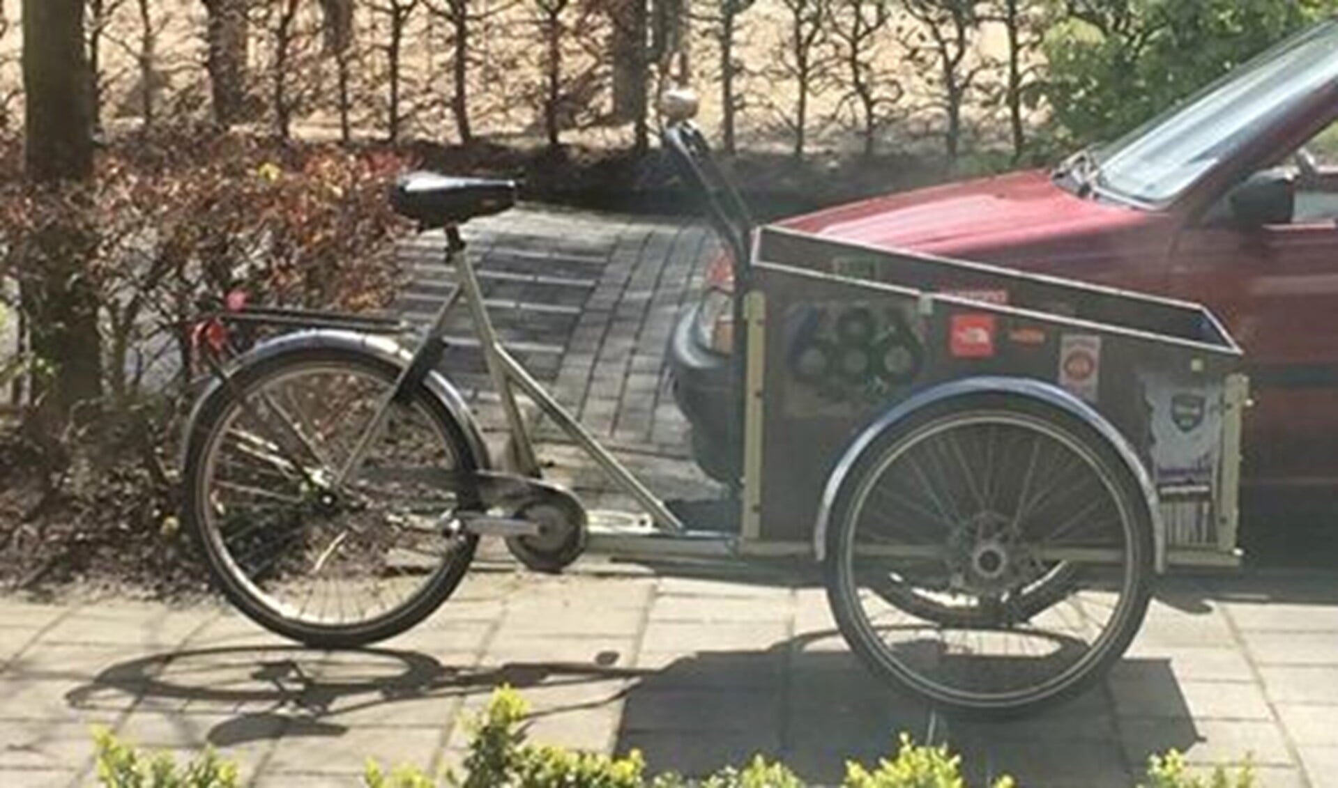 Deze fiets werd afgelopen weekend gestolen.