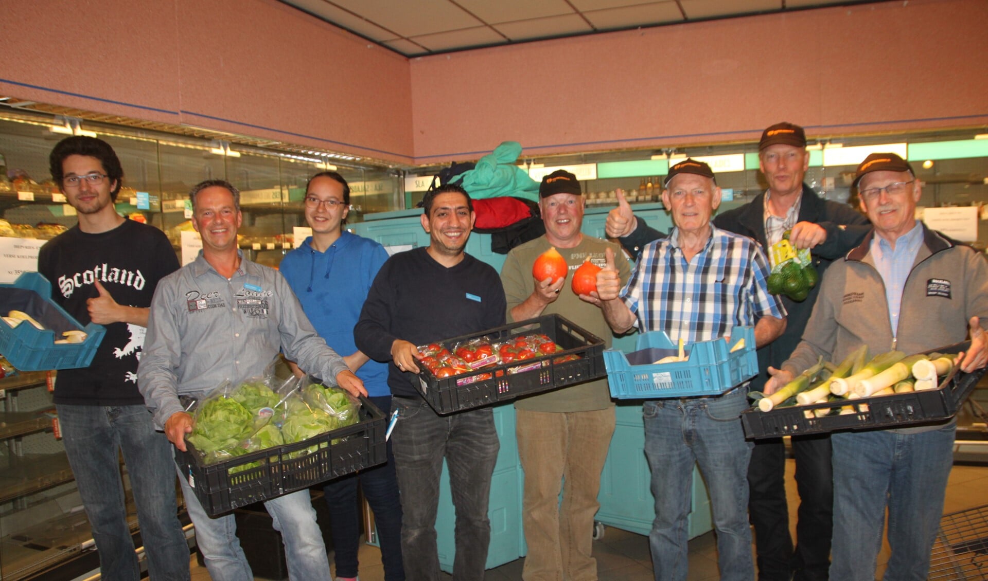 Groente en fruit was voor de Voedselbank Delft.