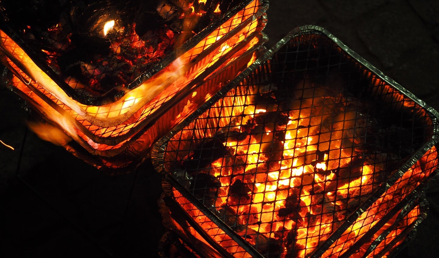 Een uit de hand gelopen barbecuie?