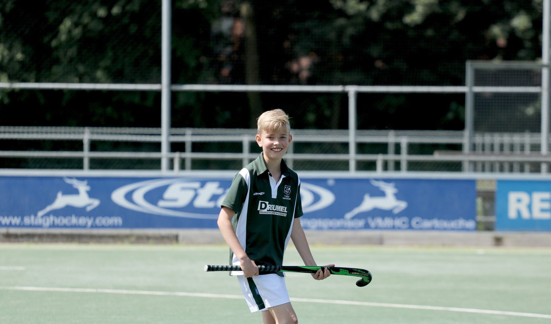 Tycho van Proosdij speelt al bijna twee jaar LG-hockey bij Cartouche in Voorburg (foto/tekst: SenW).