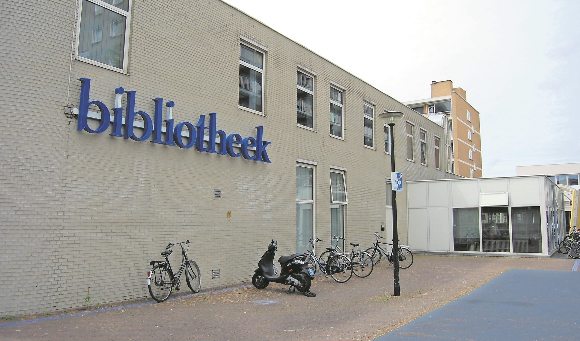 De bibliotheekvestiging in Voorburg (archieffoto).