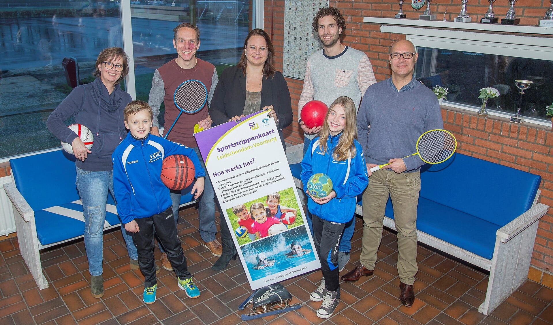 De gemeente heeft de Sportstrippenkaart geïntroduceerd bij 34 sportverenigingen in Leidschendam-Voorburg (foto: Rolf van Koppen). 