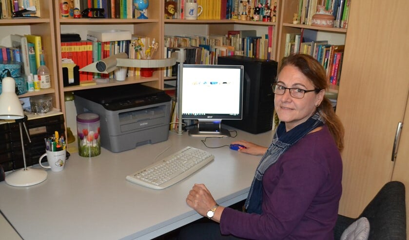 Gea Beijering vindt het heerlijk om leerlingen te helpen het beste uit zichzelf te halen (foto: Inge Koot).
