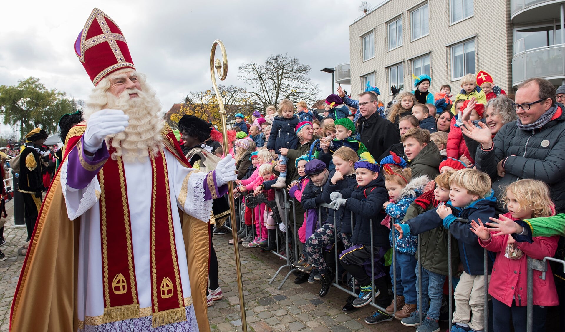 Gezien de huidige situatie rond corona vindt de organisatie een veilige ouderwetse intocht van Sinterklaas niet mogelijk (archieffoto).