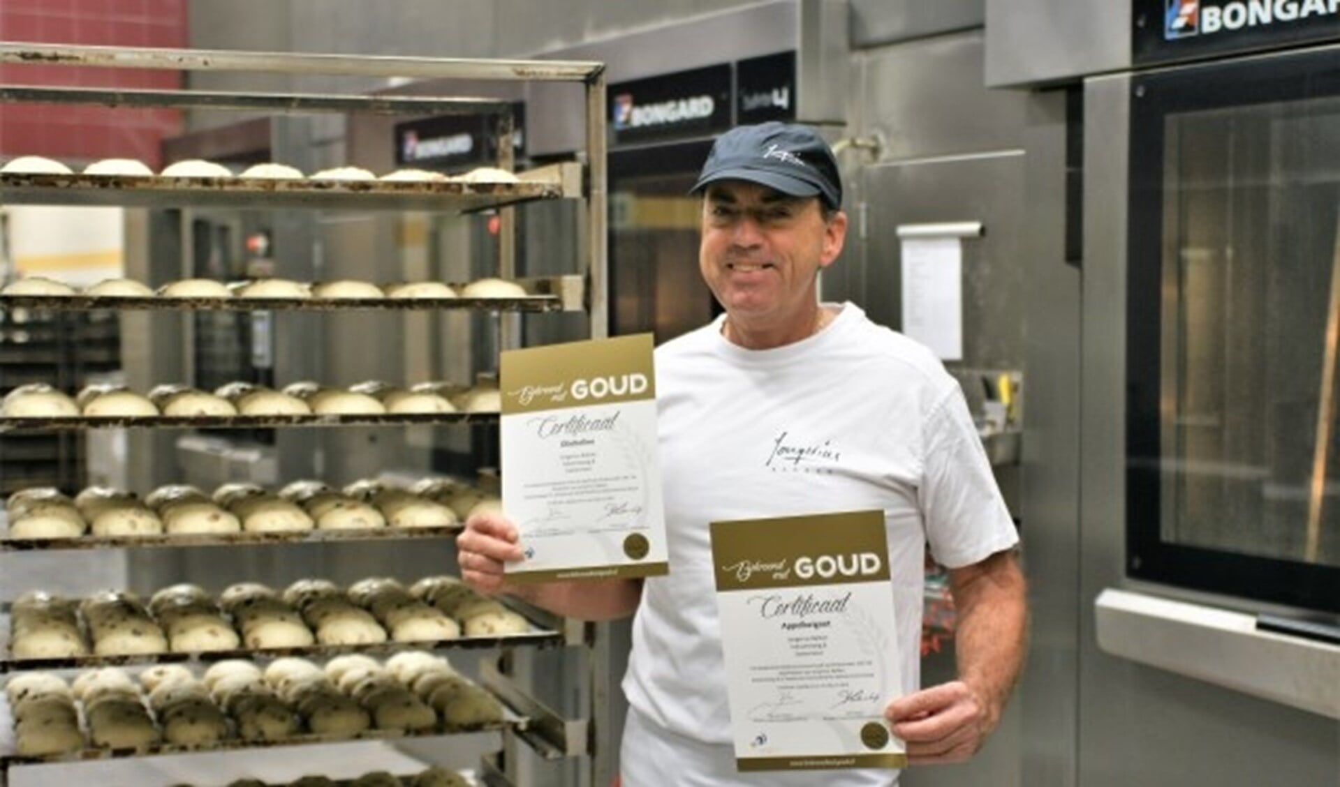 Chef bakkerij Willem Teeuw is erg trots op het behaalde resultaat.