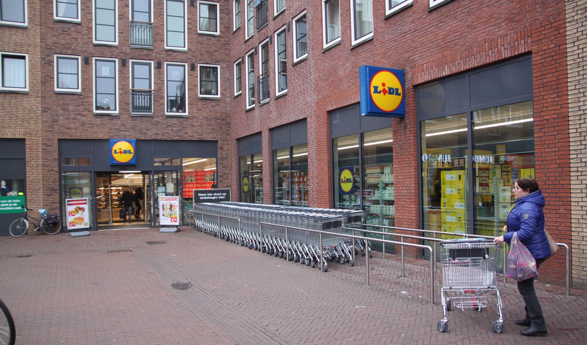 De winkel van Lidl Nootdorp is vorig jaar uitgebreid van 600 naar 850 vierkante meter.