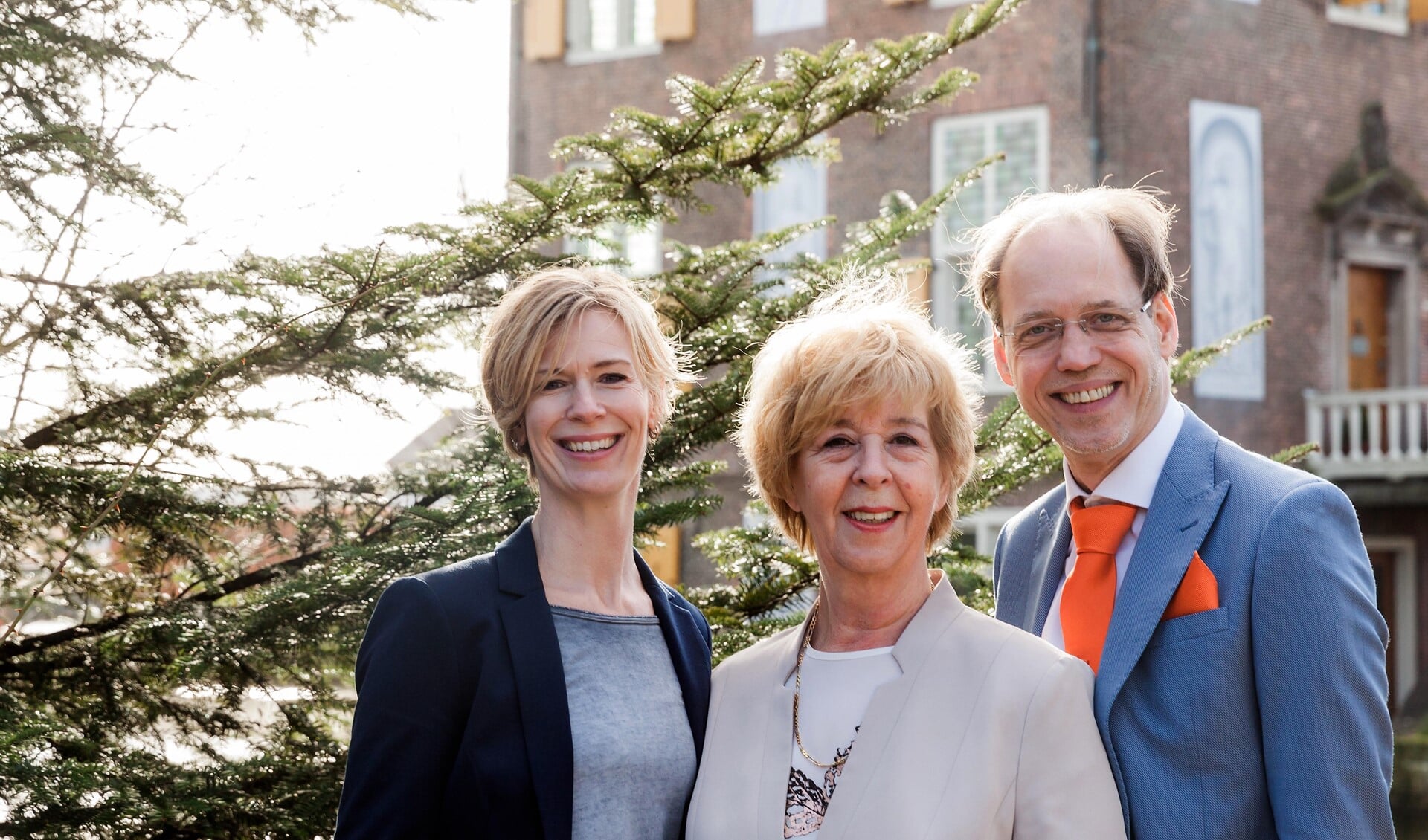 Tanja, Renny en René van Effero Uitvaartverzorging (foto: Simone Janssen Fotografie).