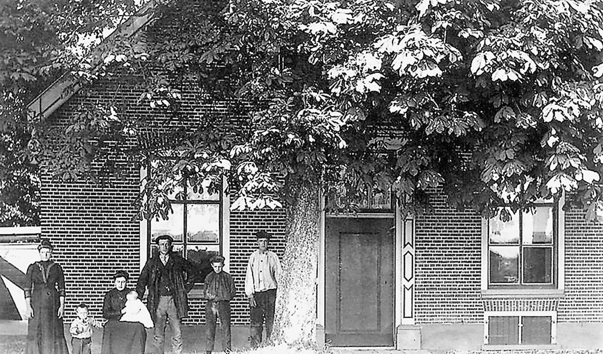 Boerderij Akkerlust in 1914 (foto: familie Van  Boheemen).