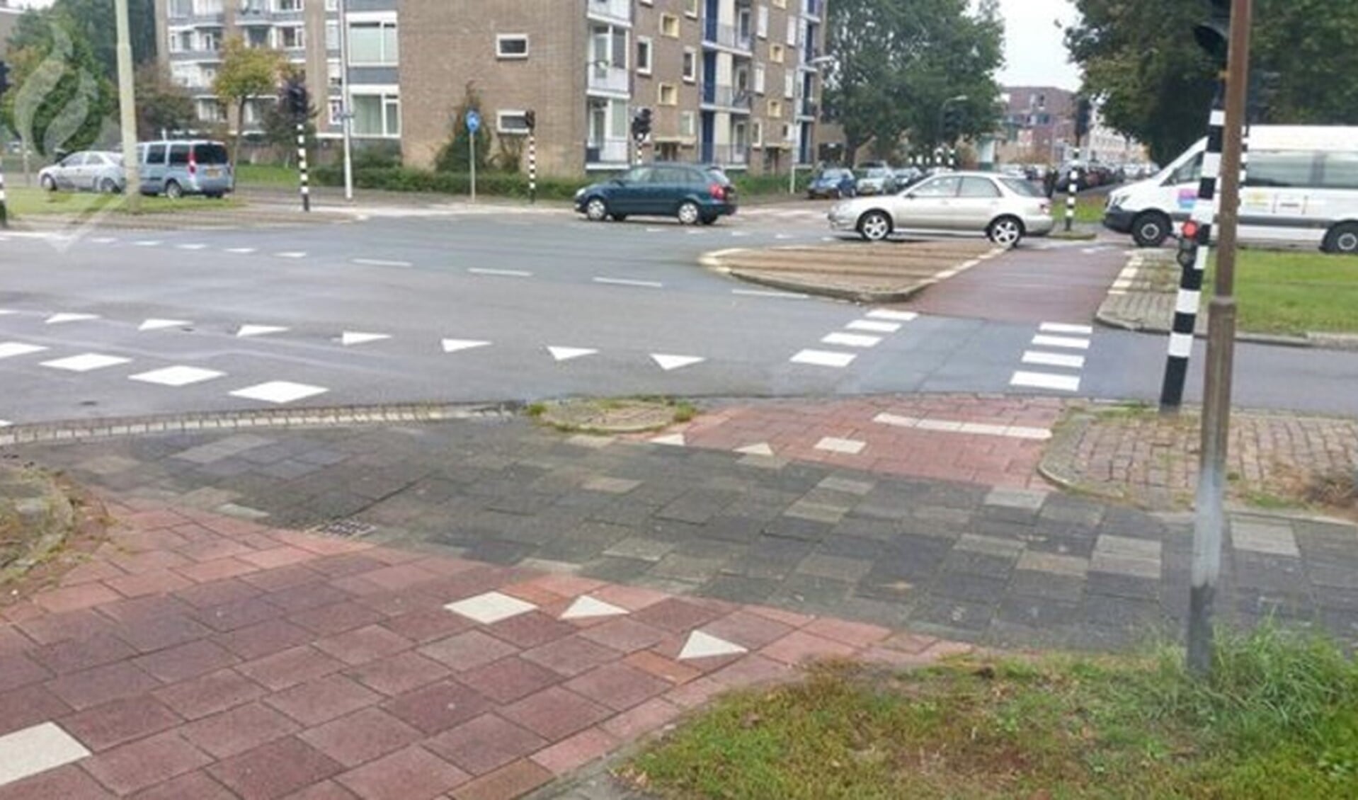 De plaats des onheils (foto: politie LDVB).