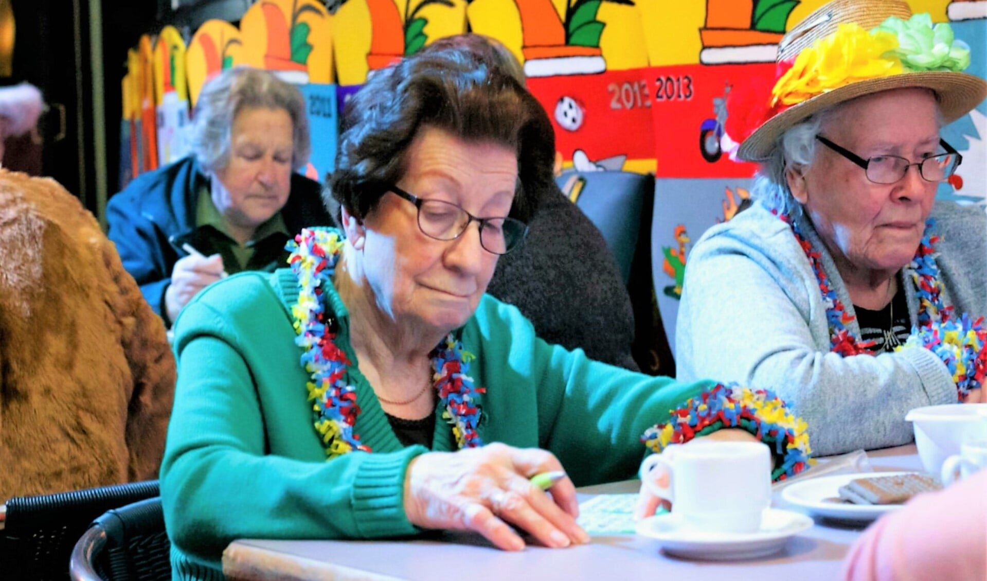 Uiteraard zal ook de bingo niet ontbreken op de carnavalsmiddag voor ouderen uit Leidschendam-Voorburg (foto: pr Damzwabbers).