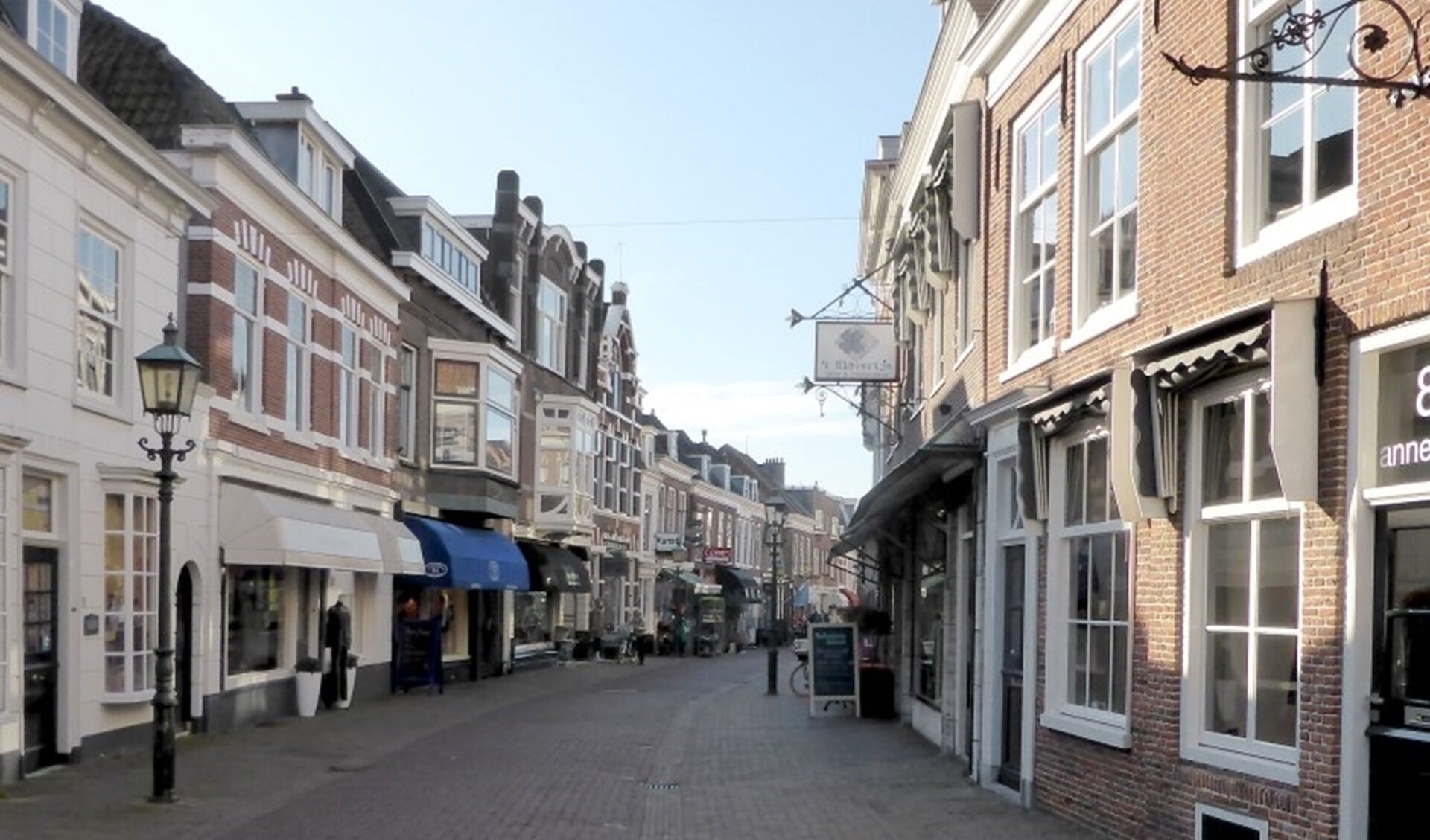 Nominatie voor de Herenstraat en omgeving in Voorburg als schoonste winkelgebied (archieffoto).