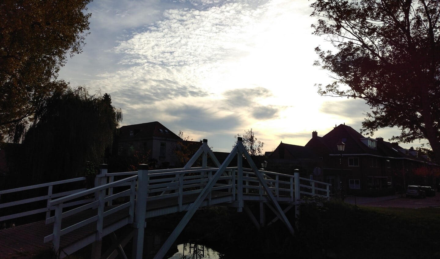 Witte brug ook vorige week