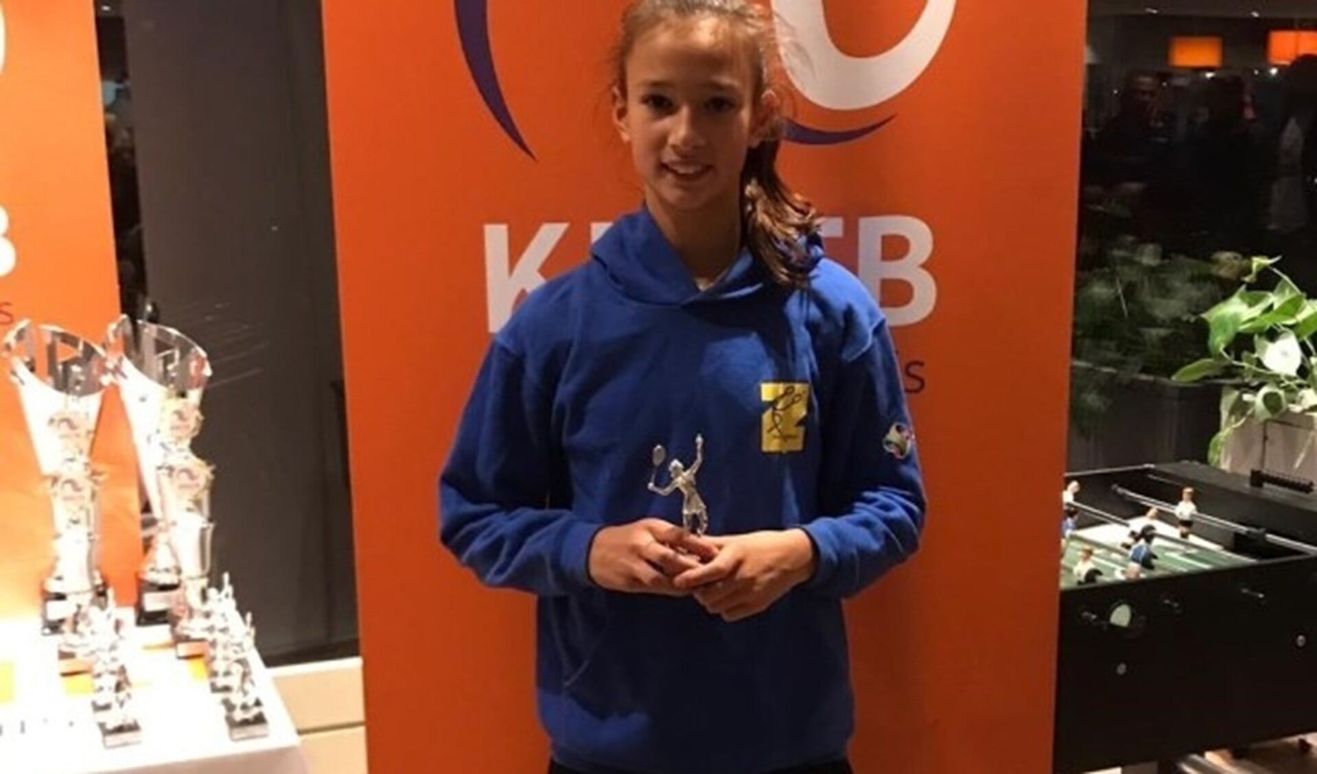 ALTV talent Jade Groen werd zevende in de categrorie meisjes t/m 14 jaar