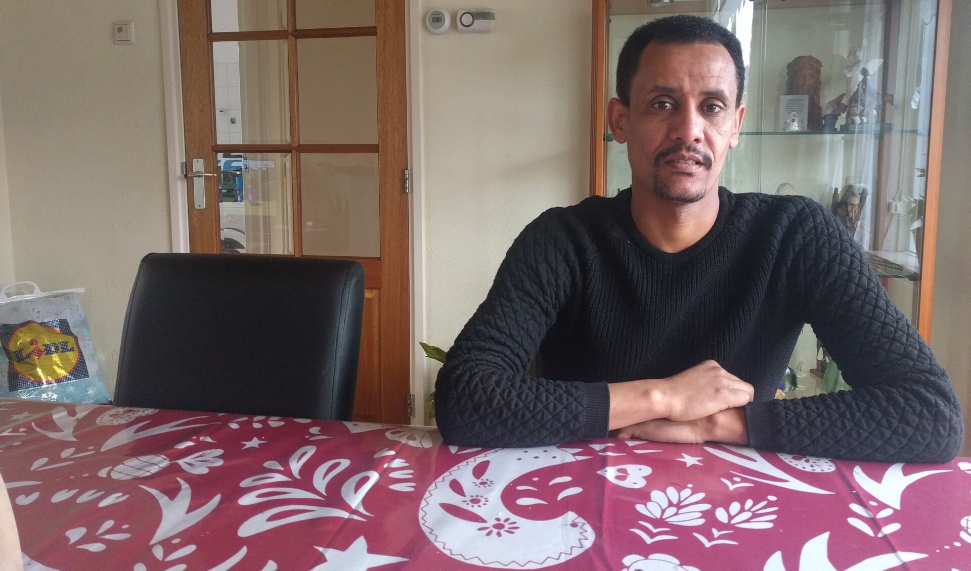 Tesfalem Makale vluchtte vier jaar geleden van Eritrea naar Nederland.