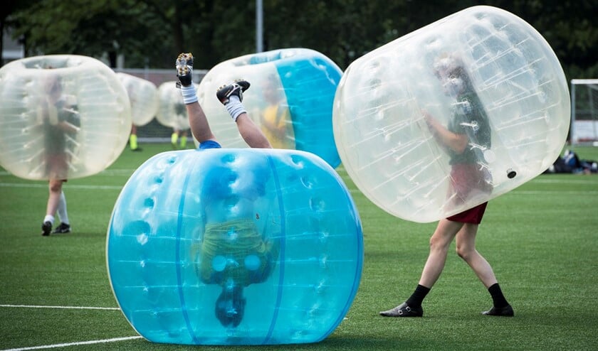 Nederlands Kampioenschap Bubbelvoetbal. (Foto: Gerrit de Heus)
