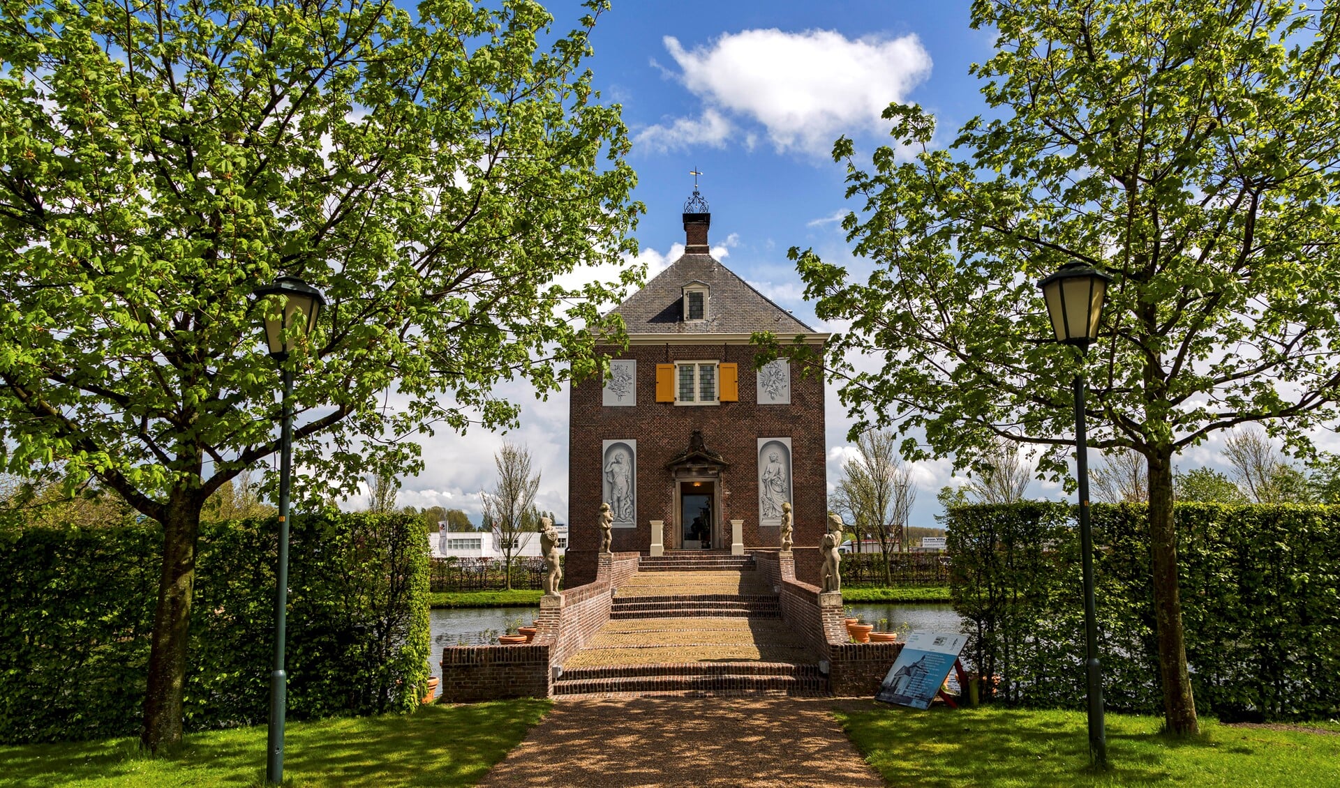 Buitenplaats Huygens' Hofwijck in Voorburg. (Foto: Charles Groenenveld)