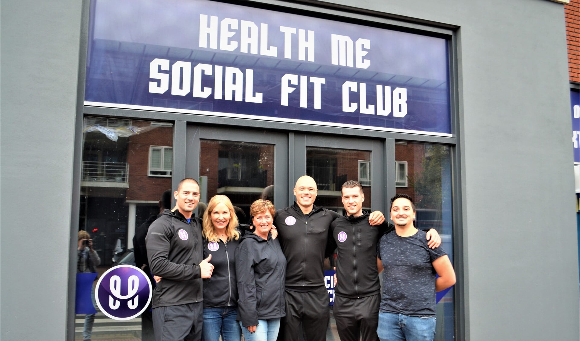 Het team van Health Me Social Fit Club.