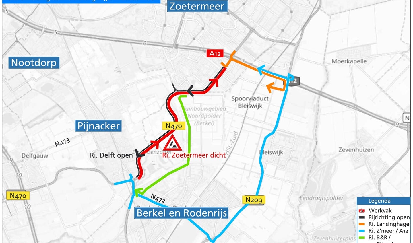 Afsluiting Zuidbaan.