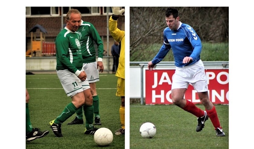 Peter Blom (SEV G2) verrichtte de aftrap & Tim v. Rijn (Stompwijk'92) scoorde (archieffoto's: AW).