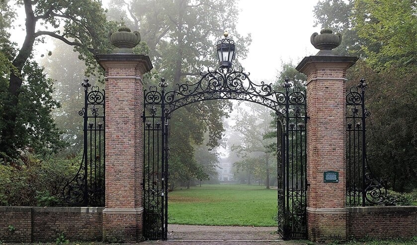 De entree van Park Vreugd en Rust (foto: Nico van der Ven).