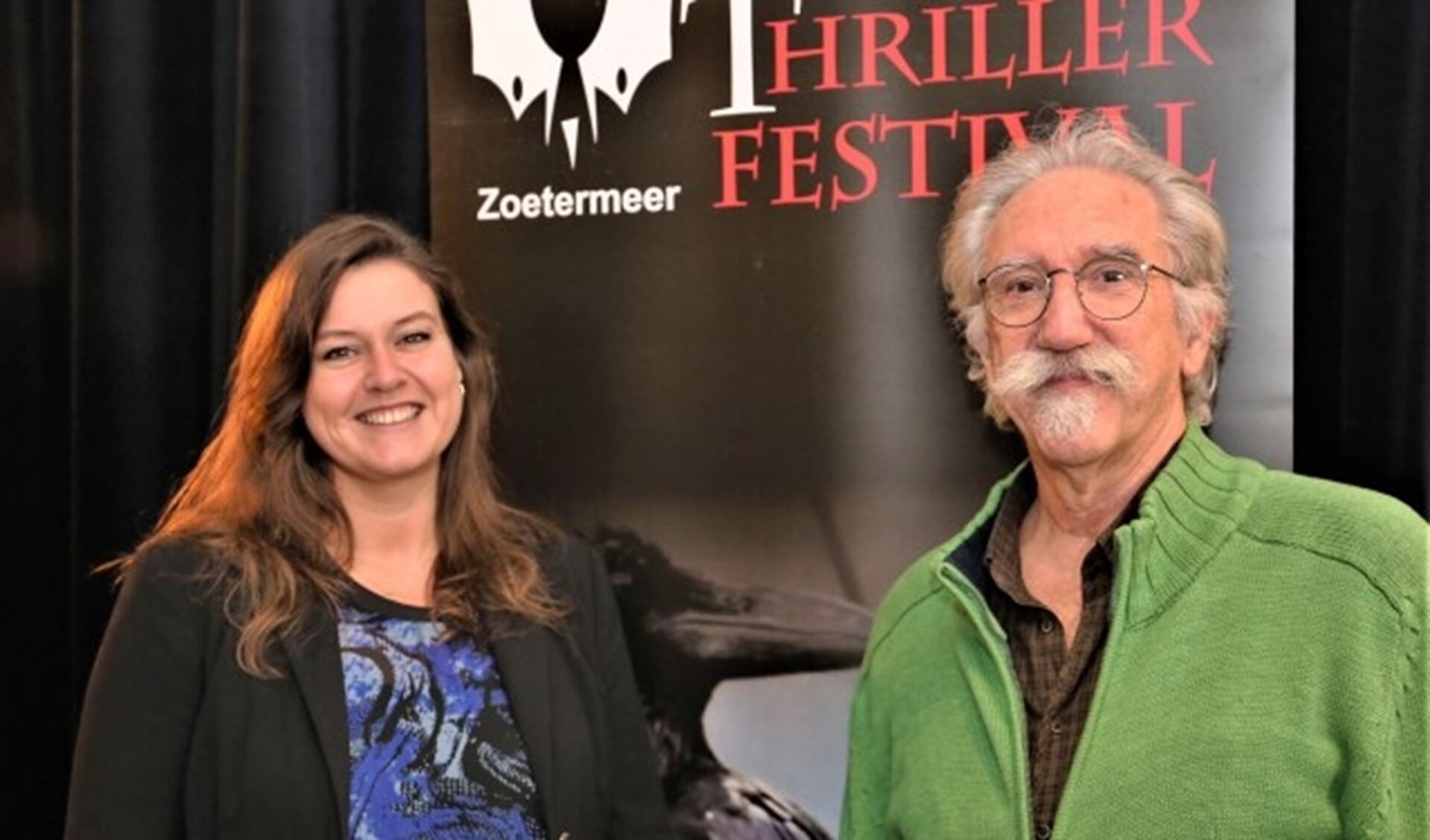 José Olrichs en Han de Bruin vertellen over films tijdens Thrillerfestival.