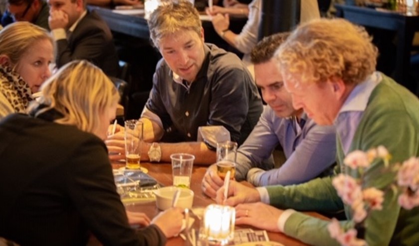 Er werd gejuicht als een goed antwoord werd bevestigd of teleurgesteld gereageerd, als dat juist niet het geval was (foto: Marc van Baasbank).