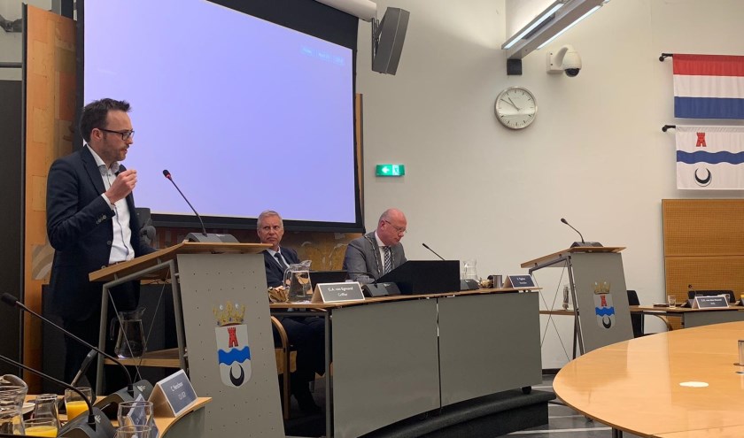 D66-fractievoorzitter Jacco van Maldegem.