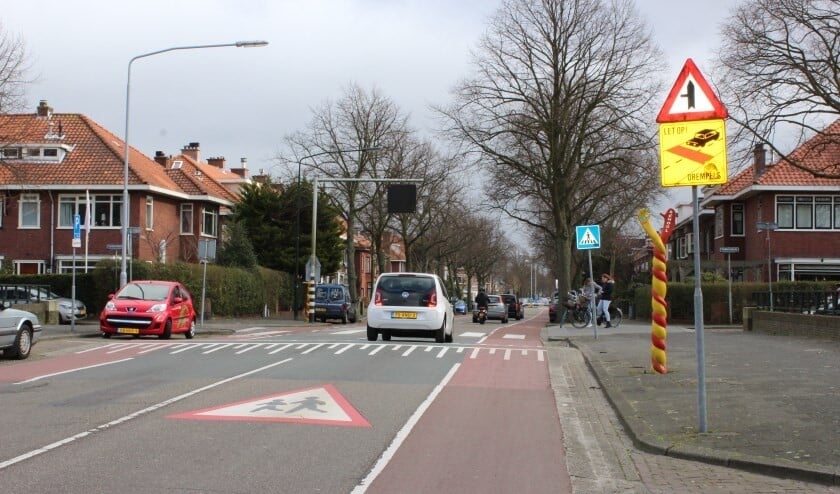 De Rembrandtlaan is inmiddels heringericht (archieffoto).