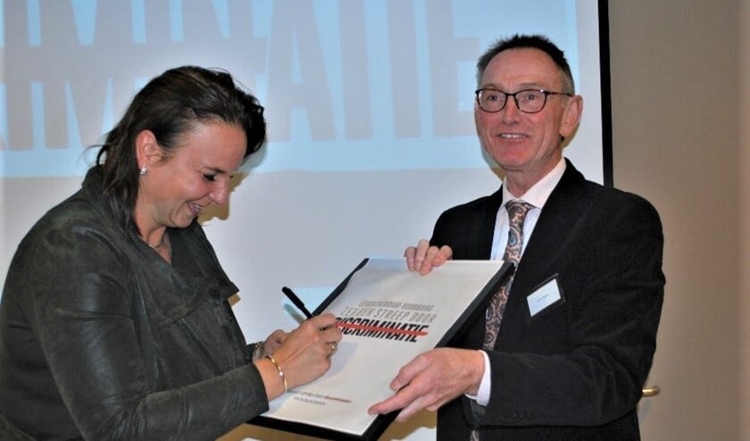 Nadine Stemerdink zet een streep door discriminatie (foto: pr).