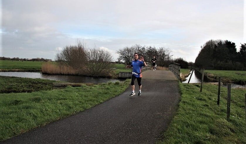 Op 5 januari 2020 is het weer rennen door de polder in en rond Stompwijk, Zoeterwoude en Zoetermeer (foto: pr).