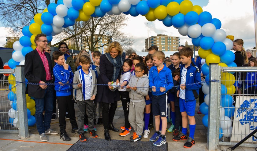 Phoenix en de gemeente Zoetermeer mogen trots zijn op deze korfbalaccommodatie. Foto: pr