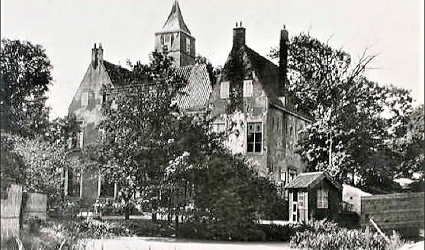 Kasteel De Binckhorst, toen nog in Voorburg, in 1890 (archieffoto).