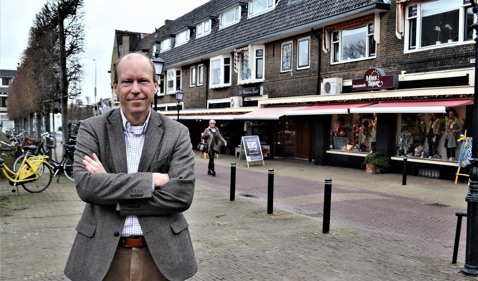 Philip van Veller in de Van Schagenstraat in Voorburg (foto/tekst: Inge Koot).