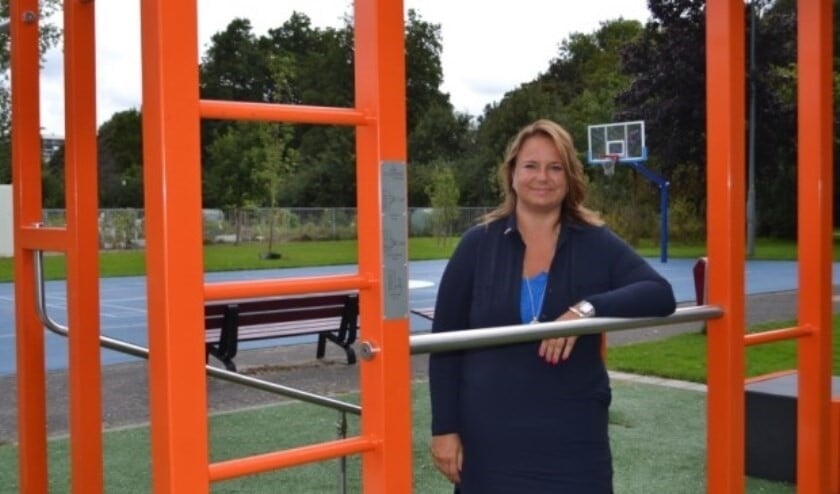 Wethouder sport, Nadine Stemerdink (Foto Inge Koot)