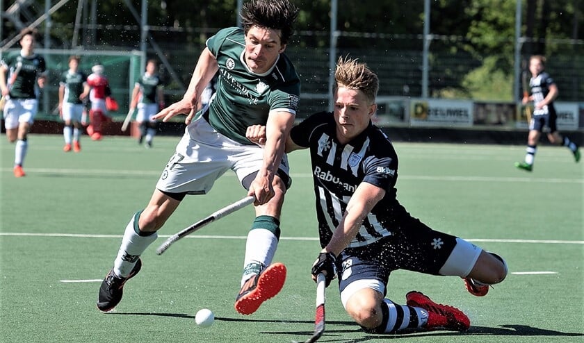 De strijd tussen Cartouche en HDM ging gelijk op en leverde uiteindelijk dan ook geen winnaar op (foto: Hein Athmer).
