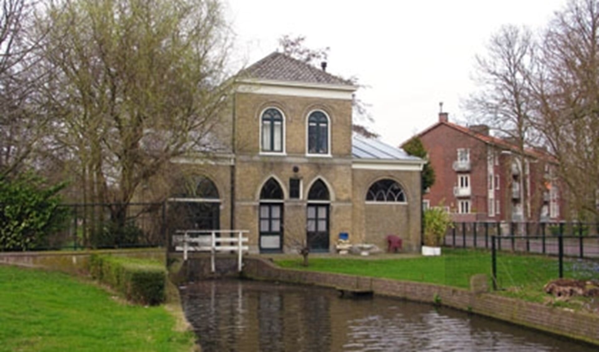 Het gemaal aan de van Woudekade in Voorburg (Foto: gemalen.nl)