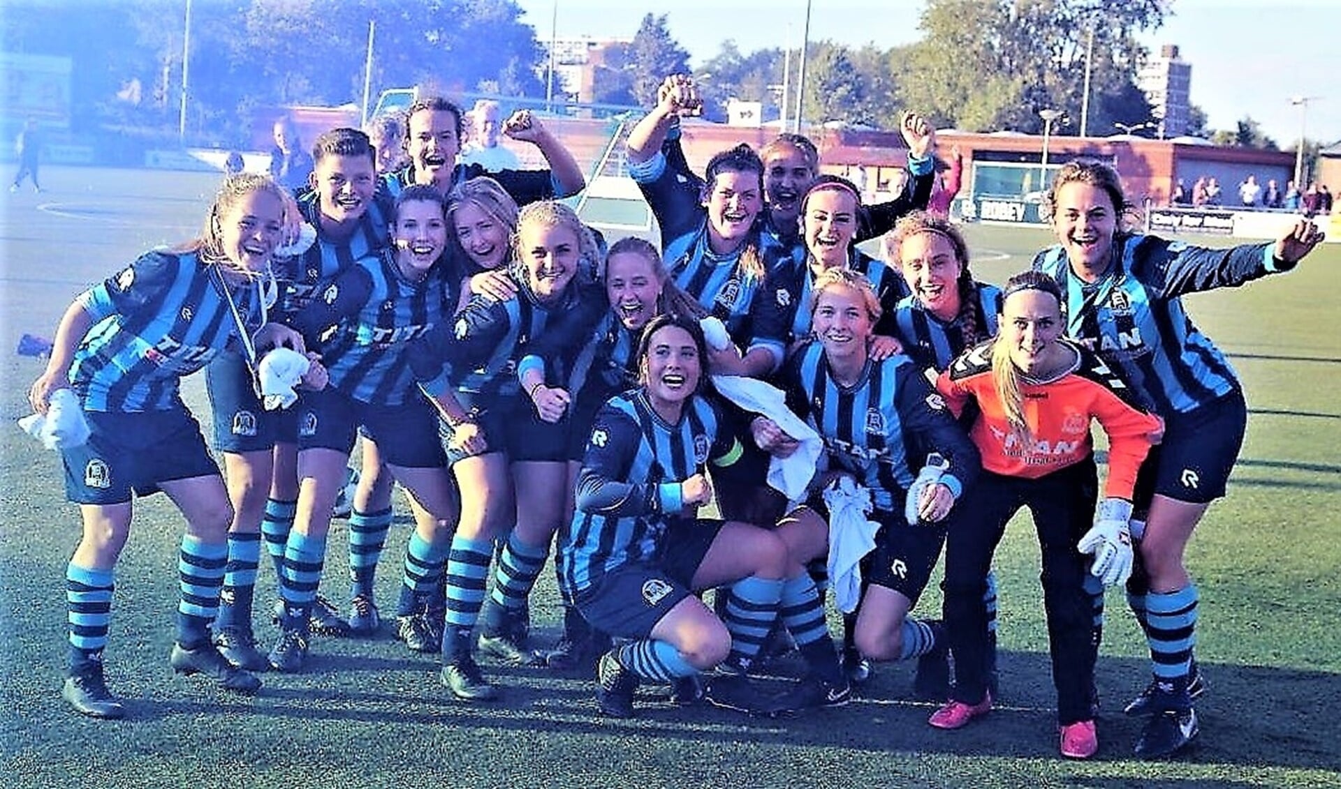 Forum Sport Vrouwen is komend seizoen derdeklasser (foto: E.v.d.Linden).