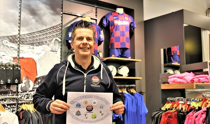 Marc Duijs organiseert het Sport2000 Jeugdvoetbalkampioenschap. (foto: DJ).
