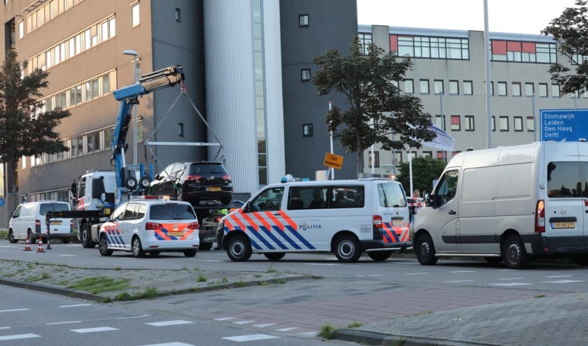 Schietpartij op dinsdagavond aan de Duitslandlaan / Denemarkenlaan in het stadscentrum. Foto: Jan van Es