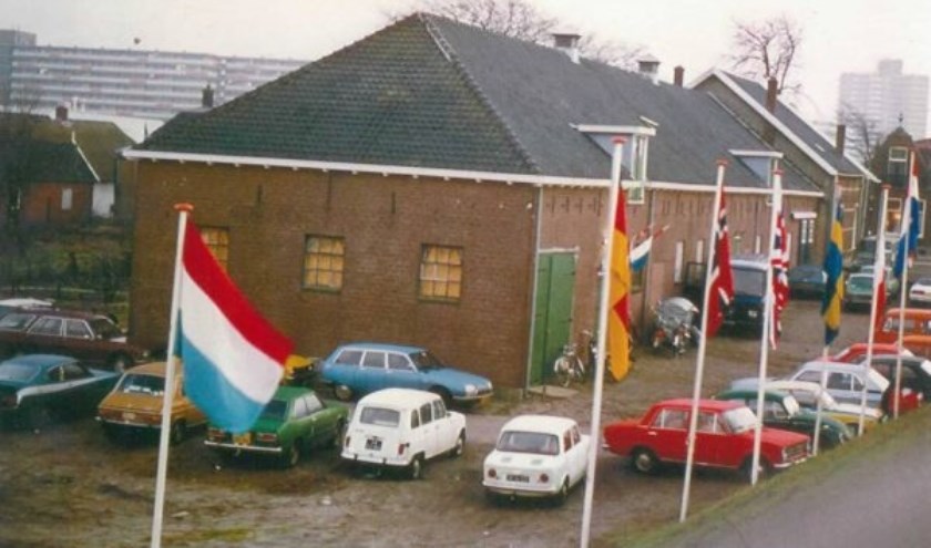 Een blik in het verleden. Een foto van de schietvereniging uit een tijd dat Zoetermeer er nog wat dorpser uitzag. Foto: SVZ