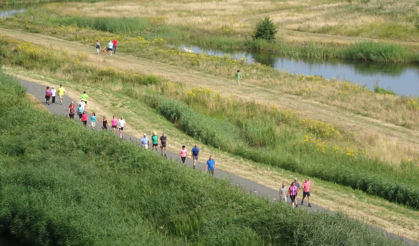Er zijn twee schitterende wandelroutes uitgezet, een familieroute van 12 kilometer en een recreatieve route van 25 kilometer. Foto: Carla Teunissen