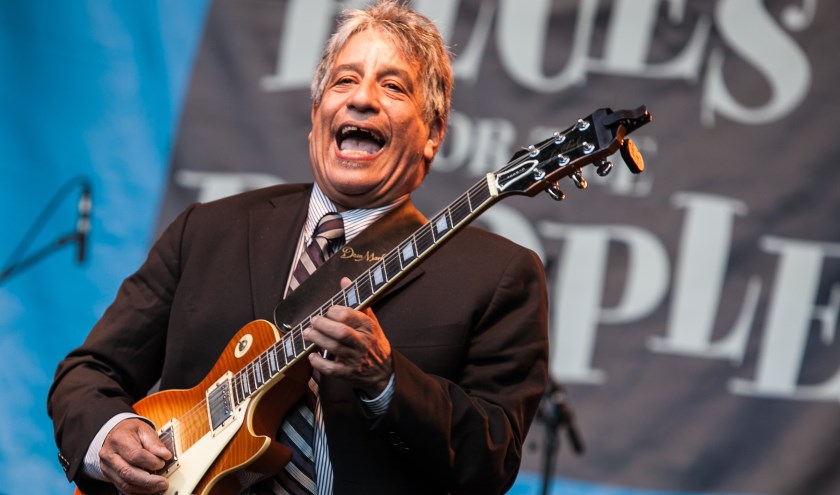 Chris Cain (USA) is een van de headliners op het JJ's Blues & Roots Festival. Foto: Bert Lek
