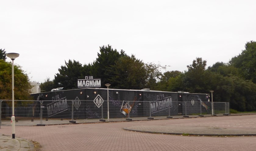 Club Magnum in het Van Tuyllpark, de situatie op 24 september 2019. Foto: Jan van Es